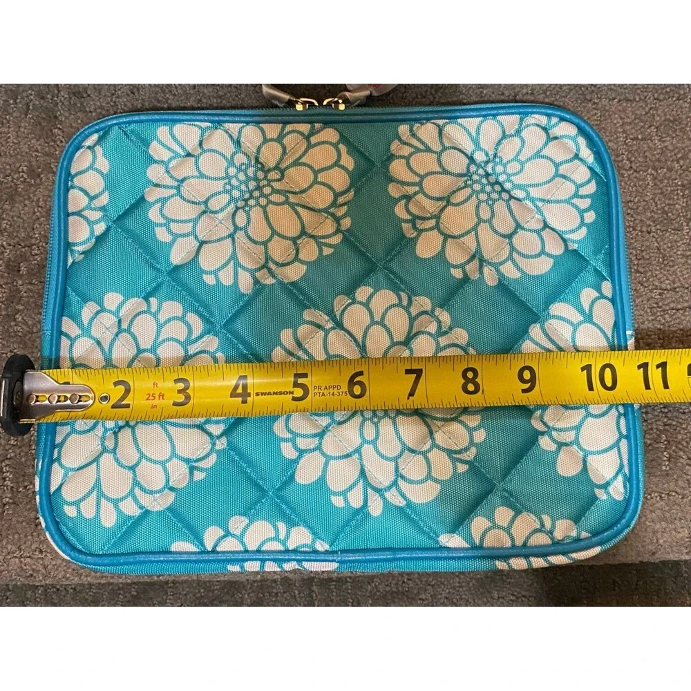 Penelope Ann Aqua Splash Padded Tablet Cover NWOT